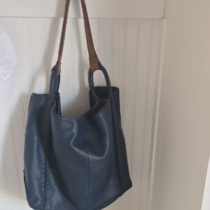 The Sak los feliz Navy Large Tote